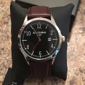 Ben Sherman Accessories - BEN SHERMAN Men's Brown Strap & Black Dial Watch Ben Sherman Accessories - BEN SHERMAN Men's Brown Strap & Black Dial Watch